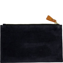 Load image into Gallery viewer, &quot;Carrie&quot; Suede Clutch-black
