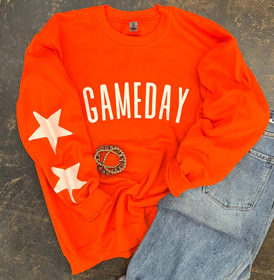 GAMEDAY Sweatshirt- orange