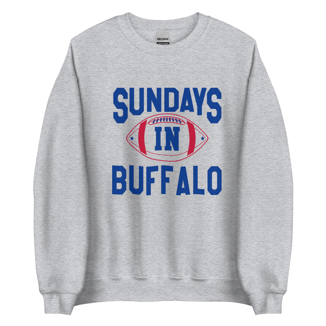 Sundays In Buffalo Crewneck Sweatshirt